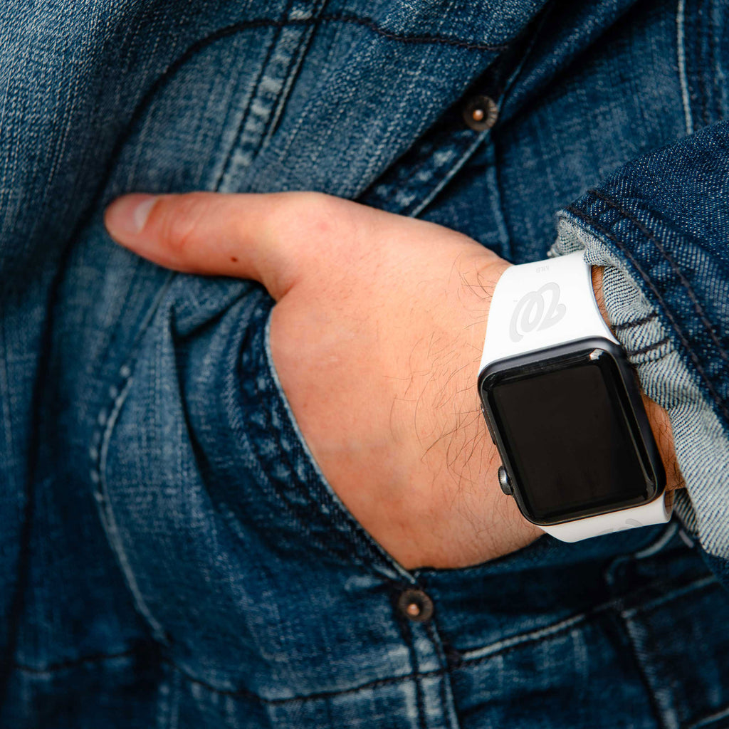 Washington Nationals Engraved Silicone Apple Watch Band - Affinity Bands