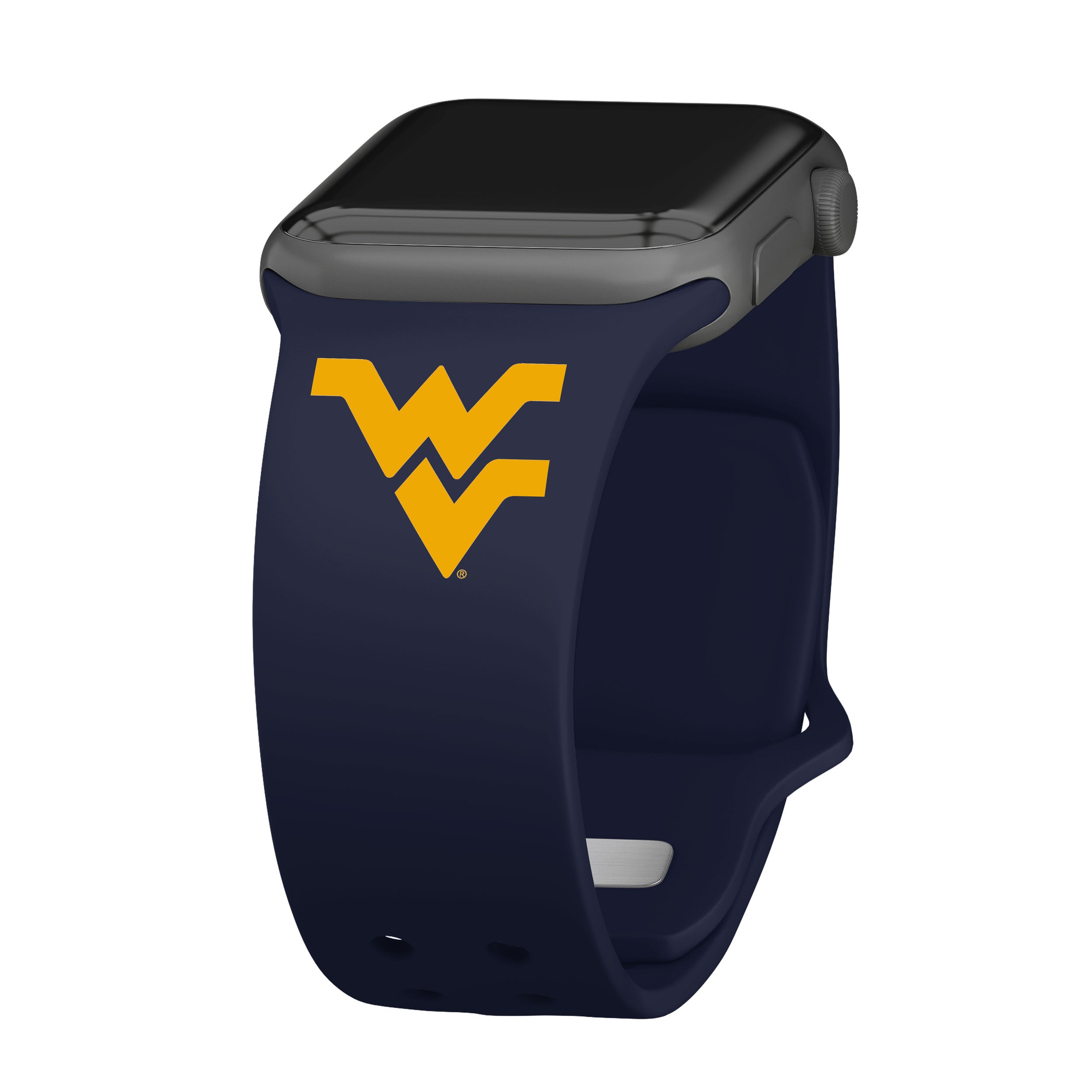 West Virginia Mountaineers Navy FantomSport AC AnoChrome Watch