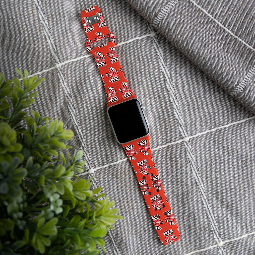 Wisconsin Watch Band Wisconsin Badgers HD Apple Watch Band – Affinity Bands