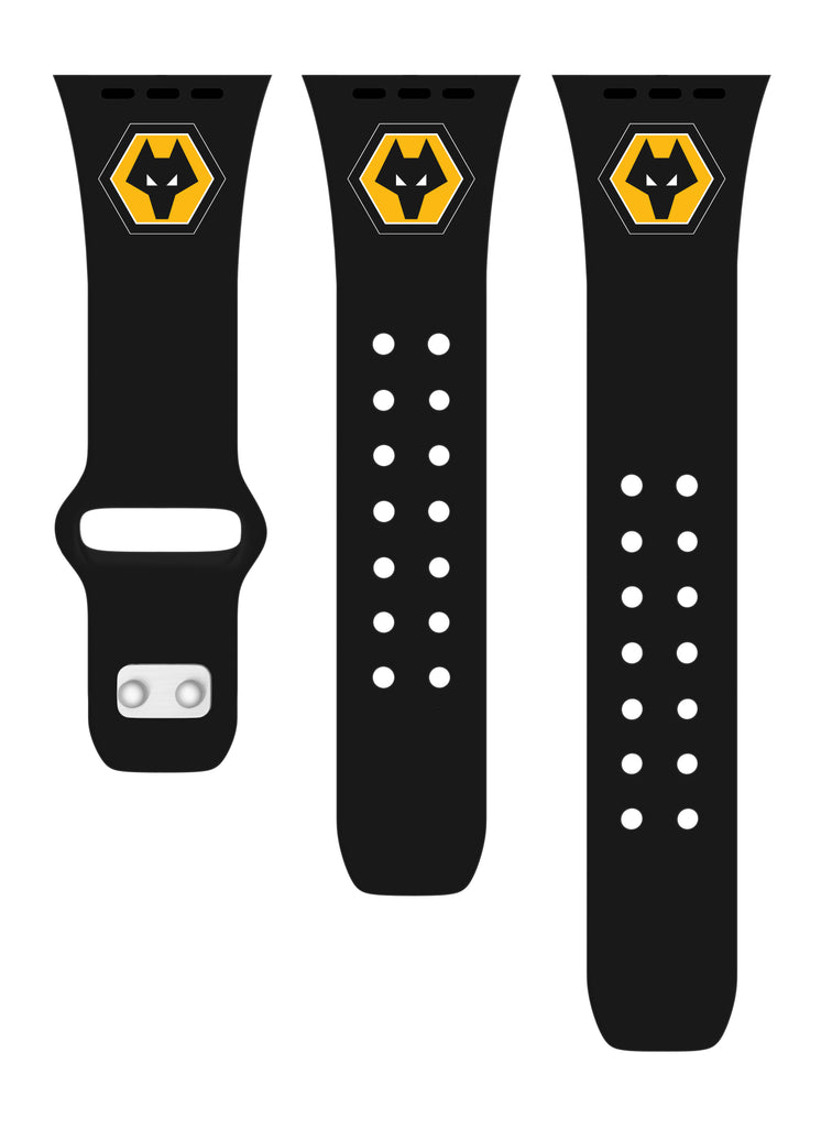 Wolves Screenprinted Apple Watch Band